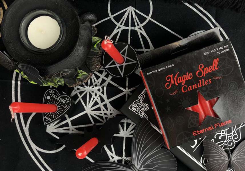 Eternal Flame [Red] | SPELL CANDLE