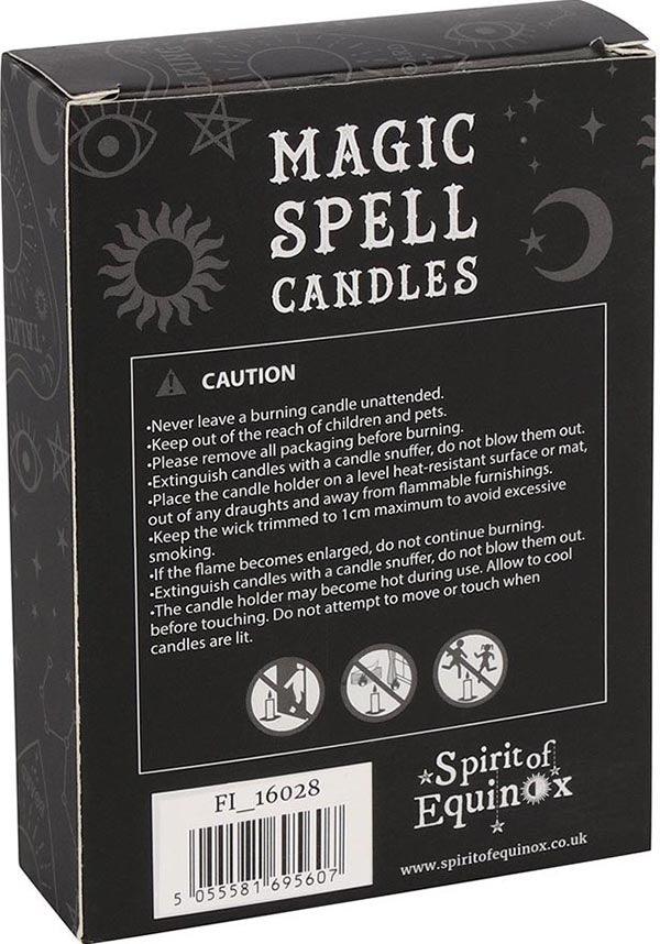 White Happiness Spell | CANDLES [PACK OF 12] - Beserk - all, candle, candles, CANSPELW, clickfrenzy15-2023, discountapp, fp, gifts, gothic, gothic gifts, gothic homewares, home, homeware, homewares, labelvegan, lighting, magic, magical, malmar, may19, somethingdifferent, vegan, white, witchcraft