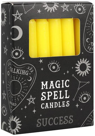 Yellow Success Spell | CANDLES [PACK OF 12]