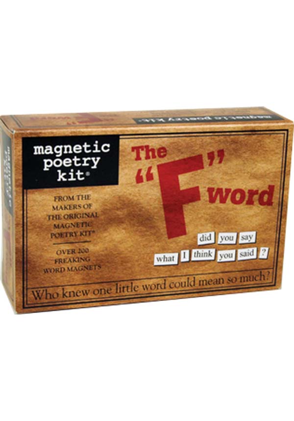 The “F” Word | MAGNETIC POETRY