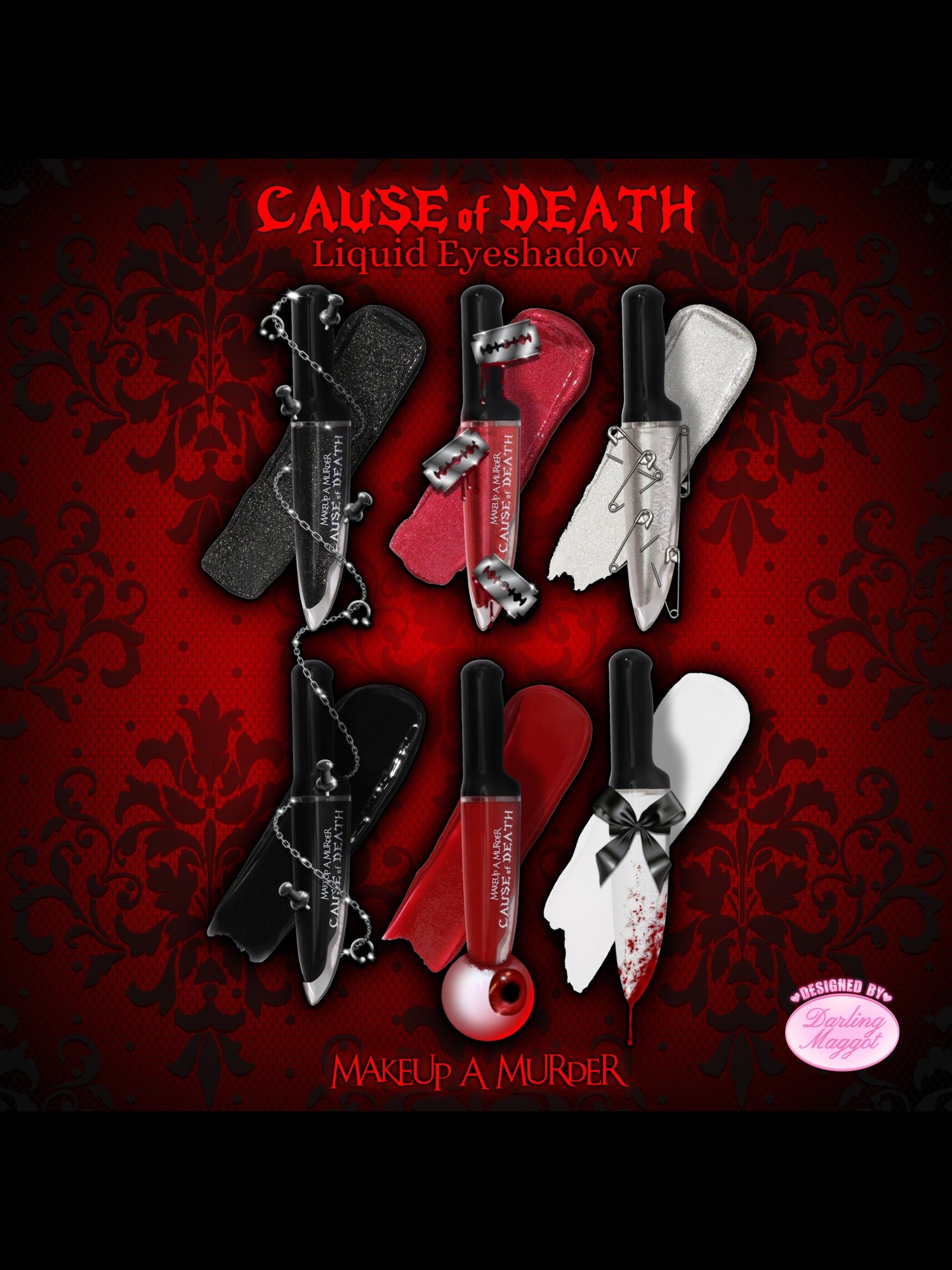 Cause Of Death [Mortal] | LIQUID EYESHADOW | Beserk Australia