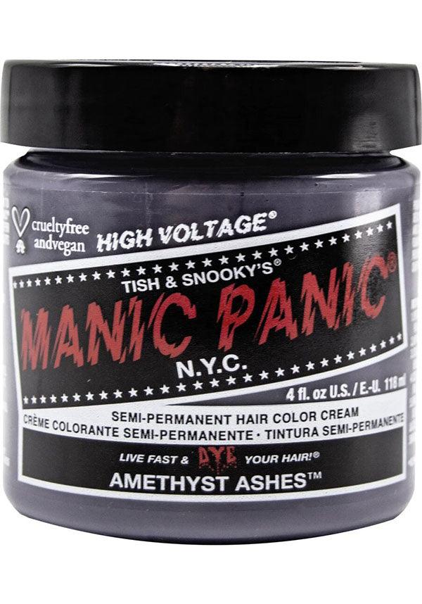 Amethyst Ashes High Voltage | CLASSIC COLOUR - Beserk - all, clickfrenzy15-2023, cosmetics, cpgstinc, discountapp, dye, ebaymp, fp, goth, hair colour, hair dye, hair purple, labelvegan, lavender, manic panic, manic panic hair, may18, purple, vegan, violet