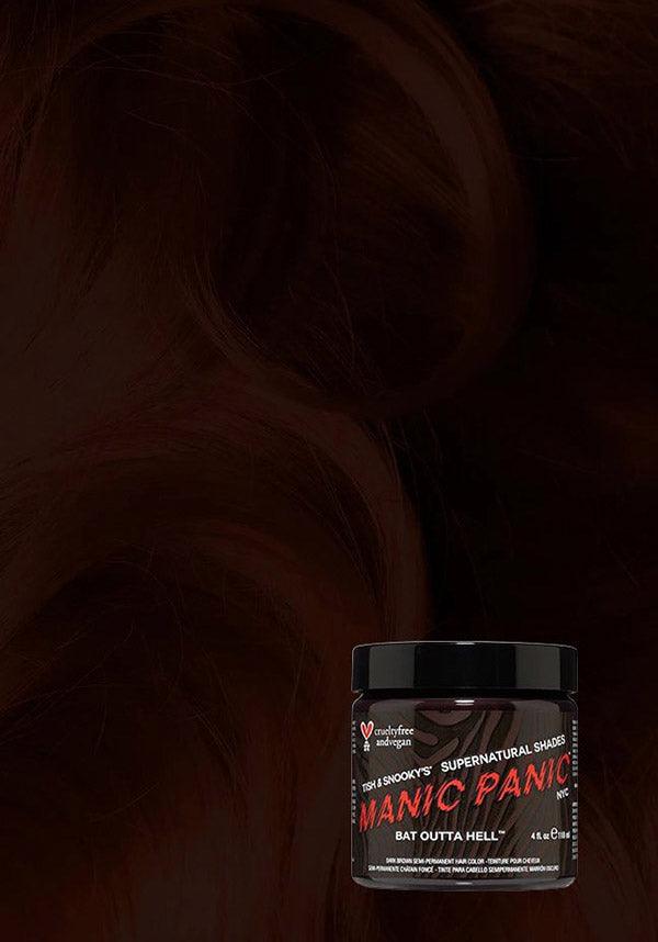 Bat Outta Hell | CLASSIC COLOUR - Beserk - all, brown, clickfrenzy15-2023, cosmetics, discountapp, dye, dyes, fp, goth, hair, hair brown, hair color, hair colour, hair colours, hair dye, hair dyes, labelvegan, manic panic, manic panic hair, MP3294, nov21, R171121, steampunk, vegan