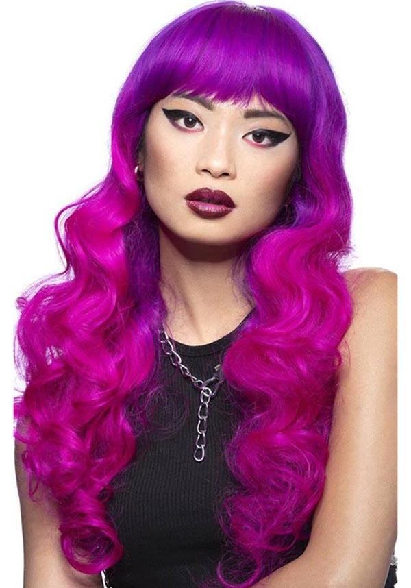 Fuchsia Passion Siren | WIG - Beserk - accessories, all, clickfrenzy15-2023, colour:pink, colour:purple, cosmetics, cosplay, costume, cpgstinc, curled, curls, curly, discountapp, fp, hair, hair accessories, hair pink, hair purple, halloween, halloween cosmetics, halloween costume, hats and hair, ladies accessories, manic panic hair, may22, pink, purple, R100522, SMI5000007755, smiffys, wavy, wig, wigs