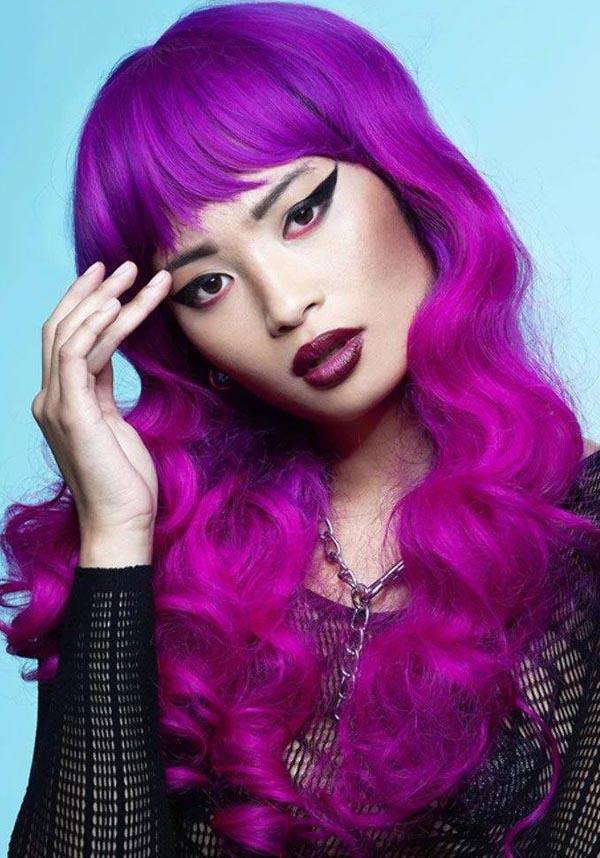 Fuchsia Passion Siren | WIG - Beserk - accessories, all, clickfrenzy15-2023, colour:pink, colour:purple, cosmetics, cosplay, costume, cpgstinc, curled, curls, curly, discountapp, fp, hair, hair accessories, hair pink, hair purple, halloween, halloween cosmetics, halloween costume, hats and hair, ladies accessories, manic panic hair, may22, pink, purple, R100522, SMI5000007755, smiffys, wavy, wig, wigs