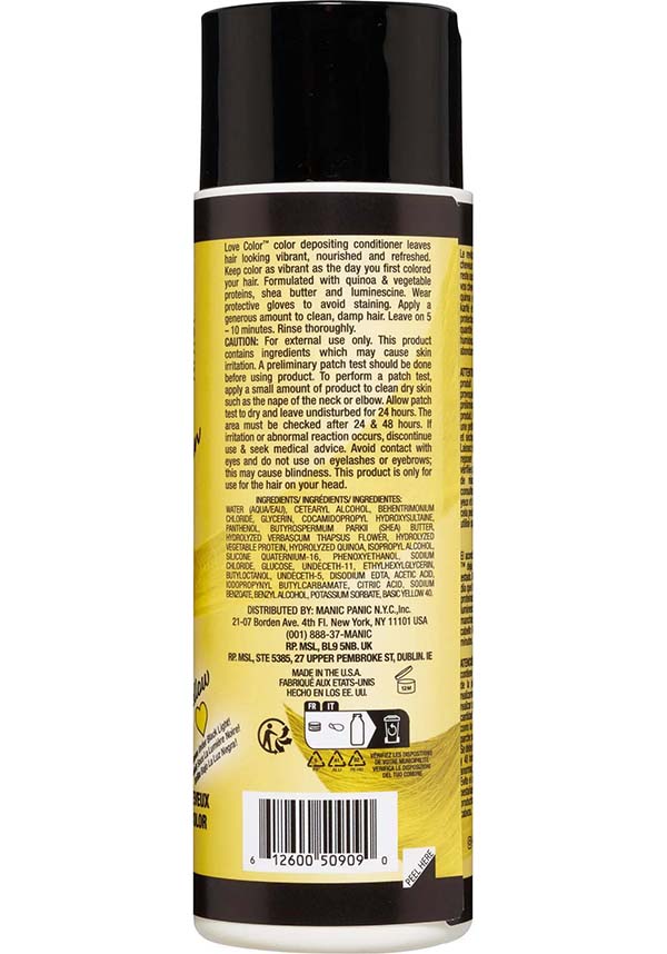 Love Colours Yellow Heart | COLOUR CONDITIONER
