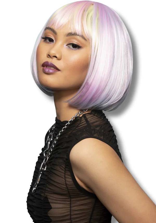 Manic Panic® Misty Rainbow Glam Doll Wig Adult Multi Coloured
