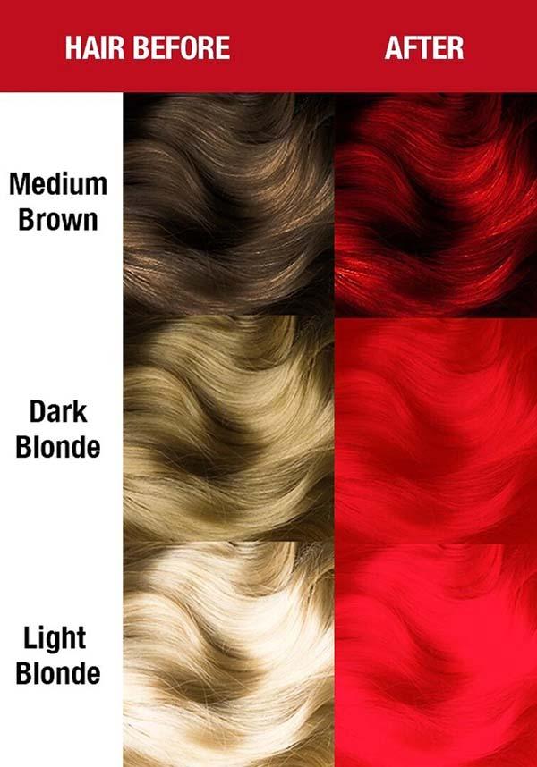 Pillarbox Red | CLASSIC COLOUR - Beserk - all, clickfrenzy15-2023, cosmetics, cpgstinc, discountapp, dye, ebaymp, fp, hair colour, hair dye, hair red, labelvegan, manic panic, manic panic hair, rainbow, red, vegan