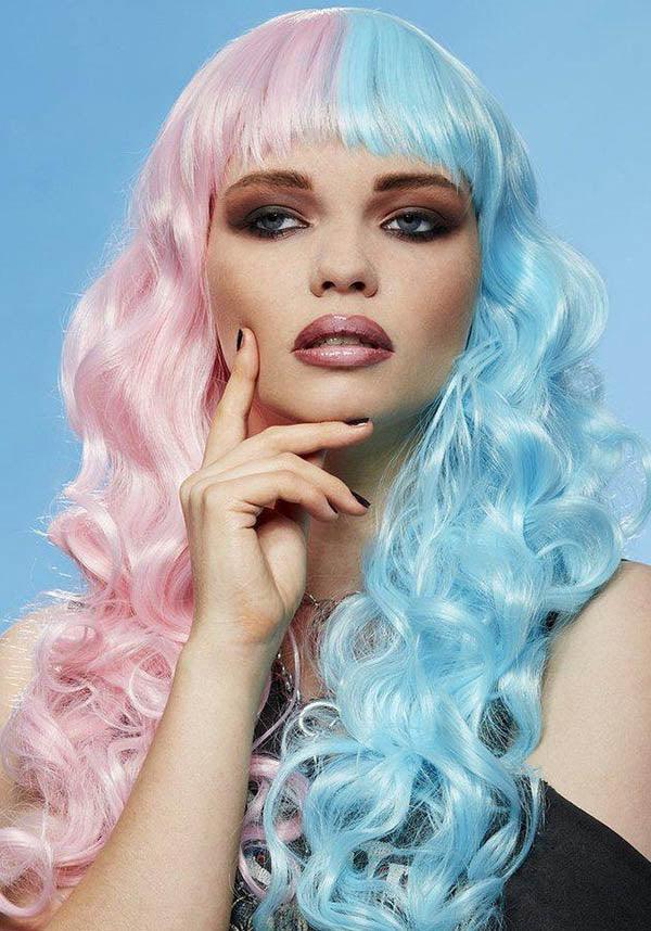 Siren [Cotton Candy Angel] | WIG* - Beserk - all, bangs, blue, clickfrenzy15-2023, cosmetics, cosplay, costume, cpgstinc, curled, curls, curly, discountapp, eofy2022, eofysale17062022-20, fp, fringe, hair, hair dye, halloween, halloween cosmetics, halloween costume, hats and hair, ladies, manic panic, panic panic hair, pastel, pastel goth, pink, R260921, sep21, SMI5000007447, smiffys, split, wig, wigs