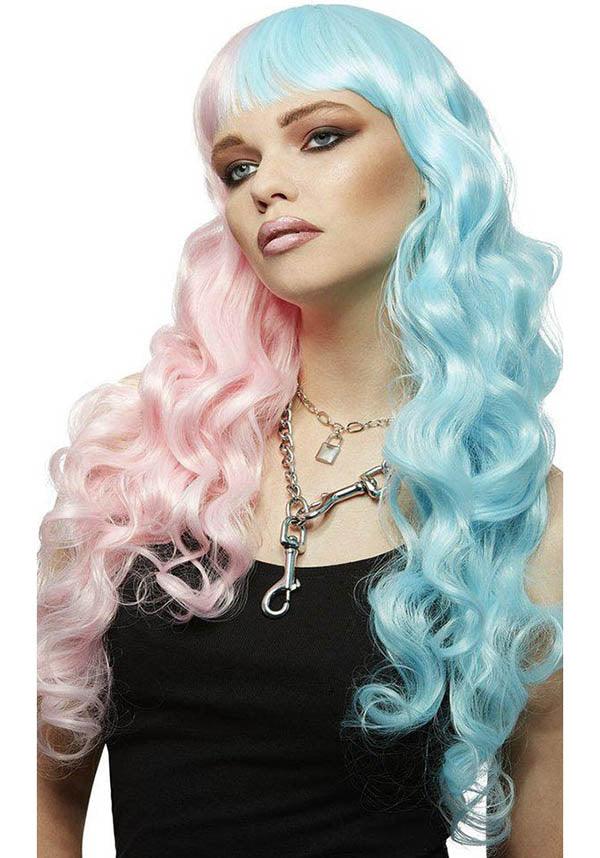 Siren [Cotton Candy Angel] | WIG* - Beserk - all, bangs, blue, clickfrenzy15-2023, cosmetics, cosplay, costume, cpgstinc, curled, curls, curly, discountapp, eofy2022, eofysale17062022-20, fp, fringe, hair, hair dye, halloween, halloween cosmetics, halloween costume, hats and hair, ladies, manic panic, panic panic hair, pastel, pastel goth, pink, R260921, sep21, SMI5000007447, smiffys, split, wig, wigs