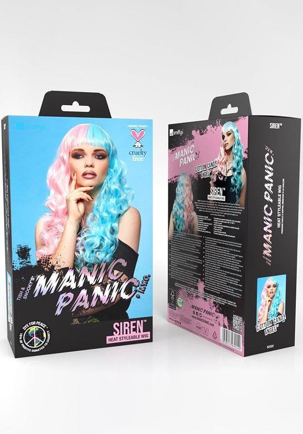 Siren [Cotton Candy Angel] | WIG* - Beserk - all, bangs, blue, clickfrenzy15-2023, cosmetics, cosplay, costume, cpgstinc, curled, curls, curly, discountapp, eofy2022, eofysale17062022-20, fp, fringe, hair, hair dye, halloween, halloween cosmetics, halloween costume, hats and hair, ladies, manic panic, panic panic hair, pastel, pastel goth, pink, R260921, sep21, SMI5000007447, smiffys, split, wig, wigs