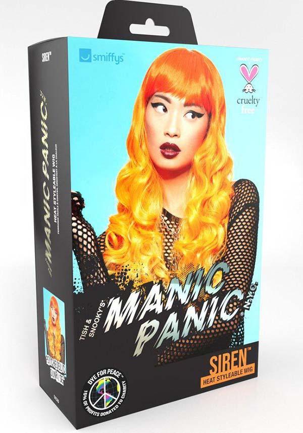 Siren [Psychedelic Sunrise] | WIG - Beserk - all, bangs, clickfrenzy15-2023, cosmetics, cosplay, costume, cpgstinc, discountapp, fp, fringe, hair, hair accessories, hair orange, hair products, halloween, halloween cosmetics, halloween costume, hats and hair, ladies, manic panic, ombre, orange, panic panic hair, R260921, sep21, SMI5000007447, smiffys, wig, wigs