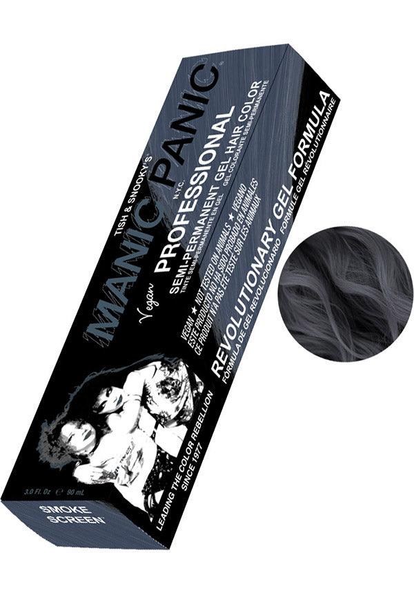 Smoke Screen Semi-Permanent | HAIR COLOUR - Beserk - all, apr19, black, clickfrenzy15-2023, cosmetics, cpgstinc, discountapp, dye, fp, goth, grey, hair, hair colour, hair dye, hair grey, labelvegan, manic panic, manic panic hair, vegan