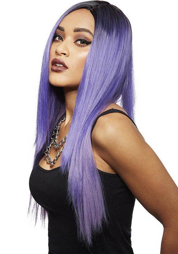 Super Vixen [Amethyst Ombre] | WIG - Beserk - all, clickfrenzy15-2023, cosmetics, cosplay, costume, cpgstinc, discountapp, fp, hair, hair accessories, hair products, hair purple, halloween, halloween cosmetics, halloween costume, hats and hair, labelpending, ladies, manic panic, ombre, panic panic hair, purple, R260921, sep21, SMI5000007447, smiffys, straight, wig, wigs
