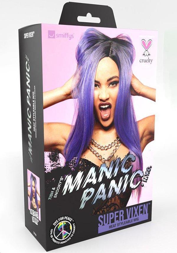 Super Vixen [Amethyst Ombre] | WIG - Beserk - all, clickfrenzy15-2023, cosmetics, cosplay, costume, cpgstinc, discountapp, fp, hair, hair accessories, hair products, hair purple, halloween, halloween cosmetics, halloween costume, hats and hair, labelpending, ladies, manic panic, ombre, panic panic hair, purple, R260921, sep21, SMI5000007447, smiffys, straight, wig, wigs