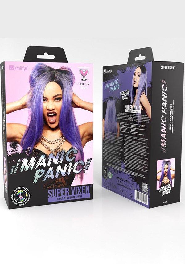Super Vixen [Amethyst Ombre] | WIG - Beserk - all, clickfrenzy15-2023, cosmetics, cosplay, costume, cpgstinc, discountapp, fp, hair, hair accessories, hair products, hair purple, halloween, halloween cosmetics, halloween costume, hats and hair, labelpending, ladies, manic panic, ombre, panic panic hair, purple, R260921, sep21, SMI5000007447, smiffys, straight, wig, wigs