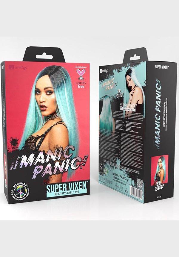 Super Vixen [Sea Nymph] | WIG* - Beserk - all, clickfrenzy15-2023, cosmetics, cosplay, costume, cpgstinc, discountapp, eofy2023, eofy2023fri23-20, hair, hair accessories, hair blue, hair green, hair products, halloween, halloween cosmetics, halloween costume, hats and hair, ladies, long, manic panic, mint, mint green, panic panic hair, R260921, sale, sep21, SMI5000007447, smiffys, straight, wig, wigs