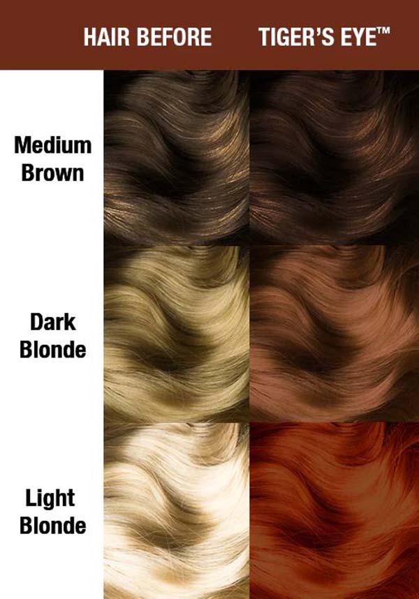 Tiger&#39;s Eye | CLASSIC COLOUR - Beserk - all, brown, clickfrenzy15-2023, colour:orange, cosmetics, discountapp, dye, dyes, fp, hair, hair brown, hair color, hair colour, hair colours, hair dye, hair dyes, hair orange, hair red, labelvegan, manic panic, manic panic hair, MP3294, nov21, orange, R171121, red, steampunk, vegan