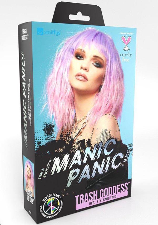 Trash Goddess [Fleurs Du Mal] | WIG - Beserk - all, clickfrenzy15-2023, cosmetics, cosplay, costume, cpgstinc, discountapp, fp, hair, hair accessories, hair pink, hair products, hair purple, halloween, halloween cosmetics, halloween costume, hats and hair, ladies, manic panic, ombre, panic panic hair, pastel, pastel goth, pastel pink, pastel purple, pink, purple, R260921, sep21, SMI5000007447, smiffys, wig, wigs