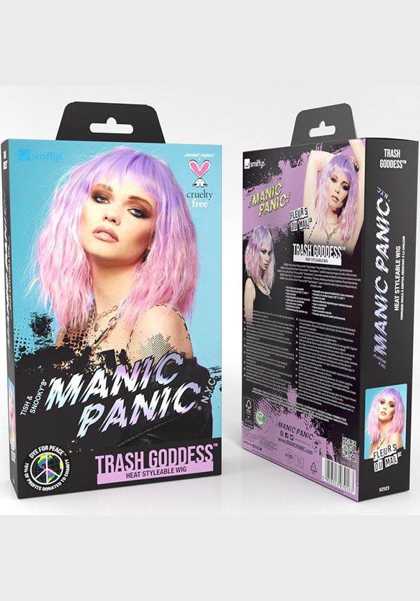 Trash Goddess [Fleurs Du Mal] | WIG - Beserk - all, clickfrenzy15-2023, cosmetics, cosplay, costume, cpgstinc, discountapp, fp, hair, hair accessories, hair pink, hair products, hair purple, halloween, halloween cosmetics, halloween costume, hats and hair, ladies, manic panic, ombre, panic panic hair, pastel, pastel goth, pastel pink, pastel purple, pink, purple, R260921, sep21, SMI5000007447, smiffys, wig, wigs