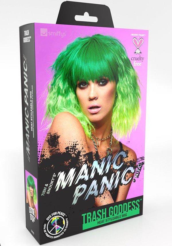 Trash Goddess [Venus Envy] | WIG* - Beserk - all, bangs, clickfrenzy15-2023, cosmetics, costume, cpgstinc, discountapp, eofy2023, eofy2023fri23-20, fringe, green, hair, hair accessories, hair green, hair products, halloween, halloween cosmetics, halloween costume, hats and hair, ladies, manic panic, panic panic hair, R260921, sale, sep21, short, SMI5000007447, smiffys, wig, wigs