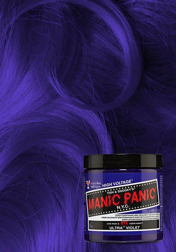 Ultra Violet | CLASSIC COLOUR [XL] - Beserk - all, aug22, clickfrenzy15-2023, cosmetics, cruelty free, cruetly free, discountapp, fp, hair, hair color, hair colour, hair colours, hair dye, hair dyes, hair products, hair purple, labelvegan, manic panic, manic panic cosmetics, manic panic hair, MP0153486, purple, R310822, vegan