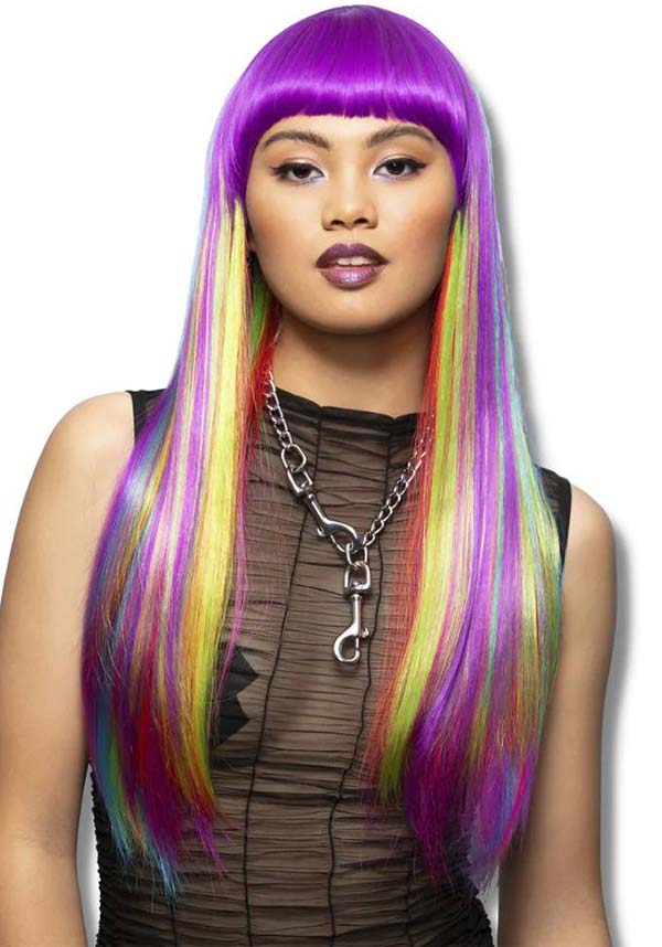 Vivid Rainbow Downtown Diva | WIG