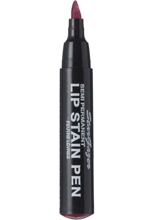 Maroon | SEMI-PERMANENT LIP STAIN PEN - Beserk - all, burgandy, clickfrenzy15-2023, cosmetics, cruelty free, discountapp, fp, labelvegan, lip, lips, red, stargazer, stargazer cosmetics, vegan, waterproof