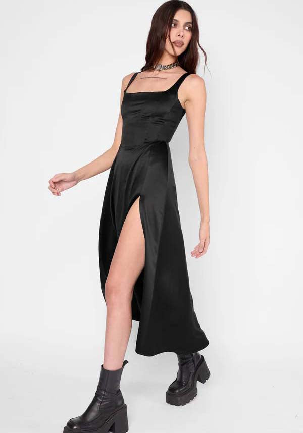 Alyx Satin Corset | MIDI DRESS