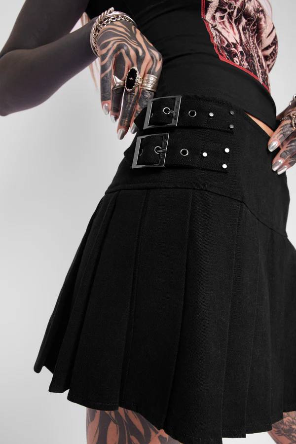 Daria | PLEATED MINI SKORT