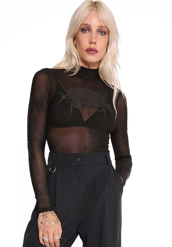 Infernus II | MESH BODYSUIT*