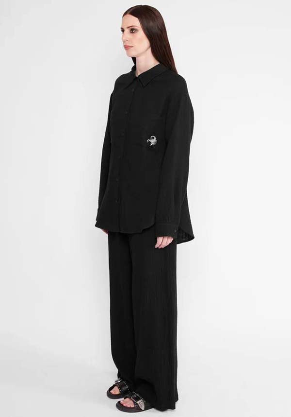 Kali Cotton | WIDE LEG PANTS