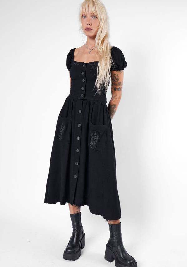 Kassandra Linen | MIDI SKIRT