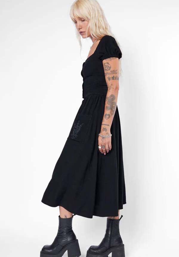 Kassandra Linen | MIDI SKIRT