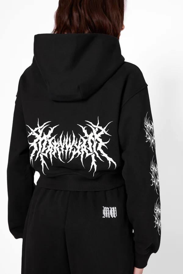 Nephilim | CROPPED ZIP HOODIE II