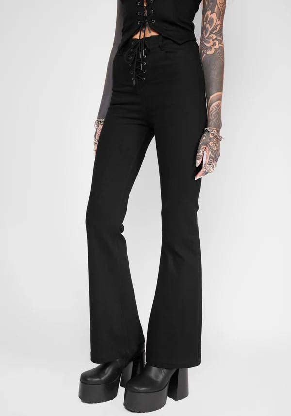 Sienna | LACE UP FLARES