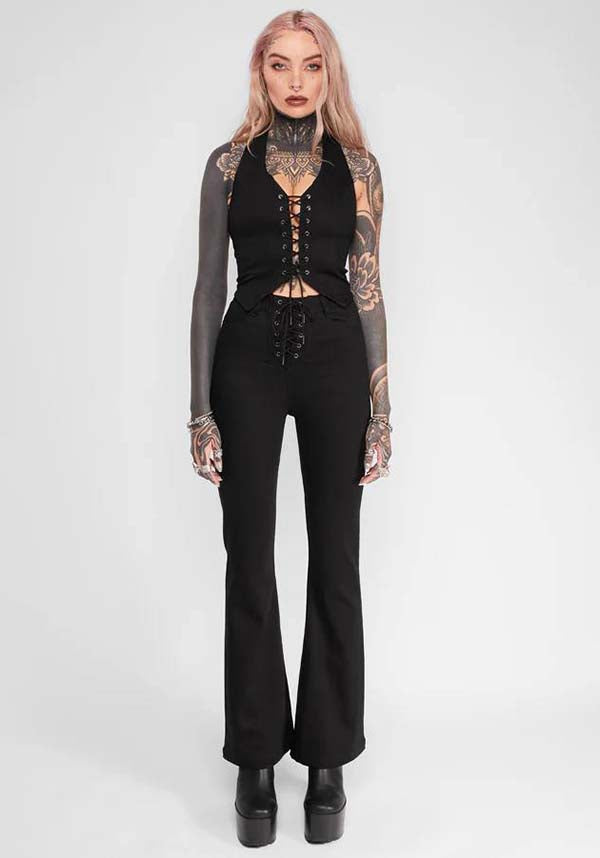 Sienna | LACE UP HALTER