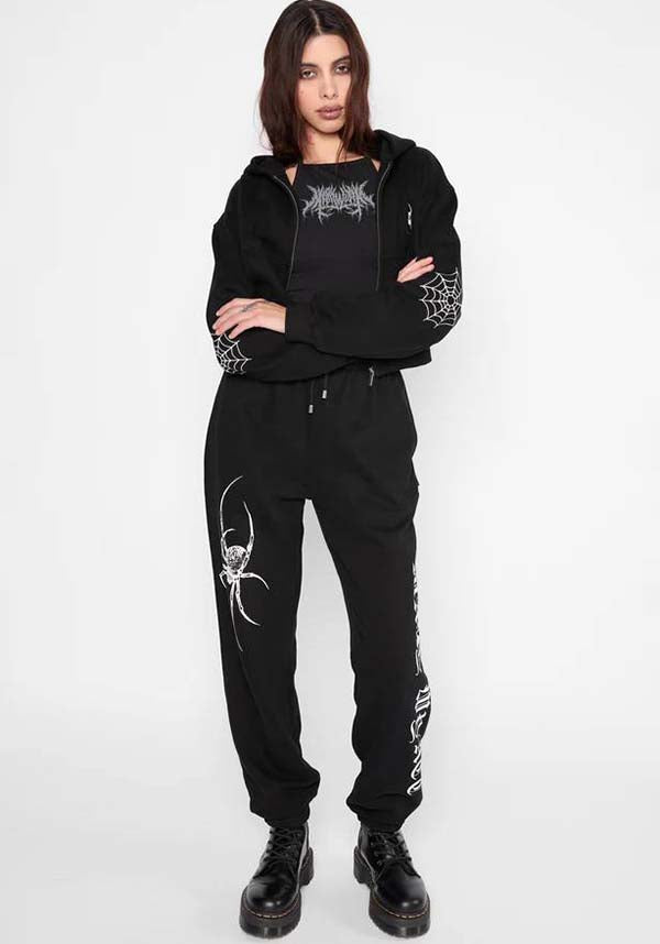 Spinnerette | CROPPED ZIP HOODIE