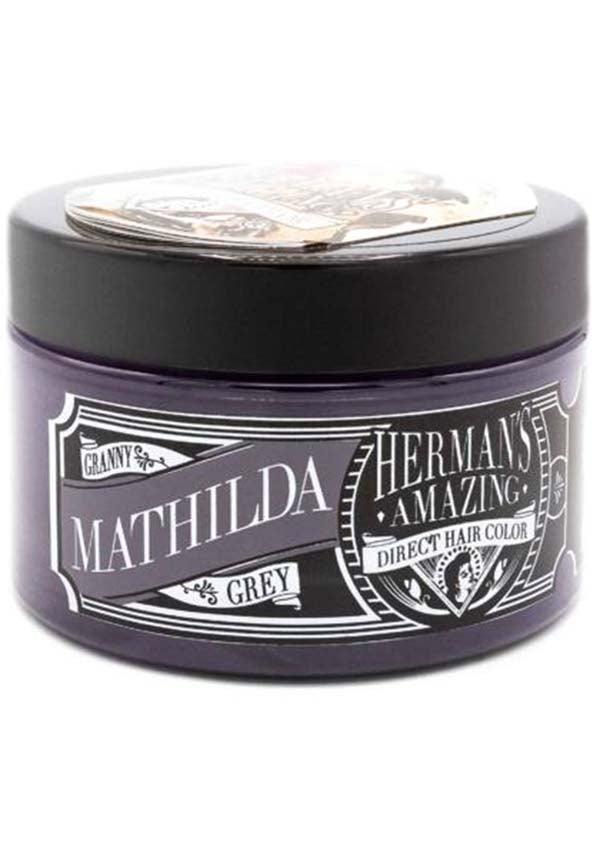 Mathilda Granny Grey | HAIR COLOUR - Beserk - all, clickfrenzy15-2023, cosmetics, discountapp, dye, dyes, fp, goth, grey, hair, hair color, hair colour, hair colours, hair dye, hair dyes, hair grey, hair silver, hermans colour, hermans hair colour, labelvegan, vegan