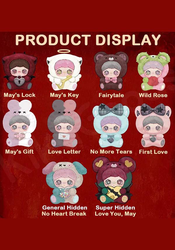 MayMei: May I Love You | PLUSH KEYCHAIN [BLIND BOX]