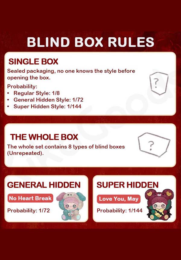 MayMei: May I Love You | PLUSH KEYCHAIN [BLIND BOX]