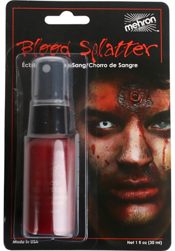 Blood Splatter | SPRAY BOTTLE [30ml] - Beserk - all, aug18, blood, clickfrenzy15-2023, cosmetics, cosplay, cpgstinc, discountapp, fp, gothic, halloween, halloween cosmetics, halloween makeup, labelvegan, make up, makeup, mehron makeup, red, sfx, special fx makeup, tomfoolery, vegan