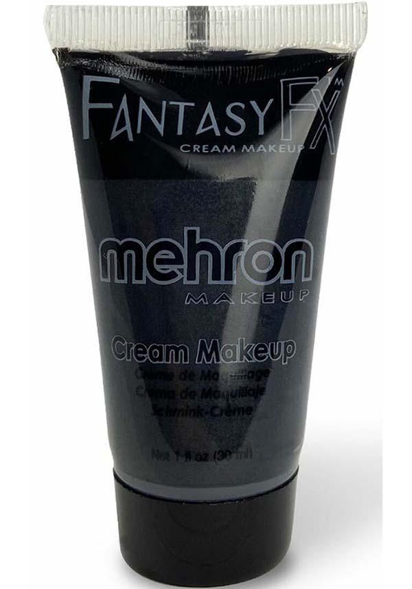 Mehron Fantasy FX Wasserbasierte Schminke – Black, 30 Ml – Vegane Gesichts- & Körperfarbe Für Halloween & Kostüme