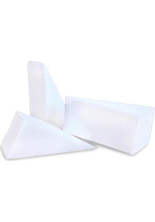 Non-Latex Triangular | FOAM WEDGE [6 PACK] - Beserk - all, brushes and tools, clickfrenzy15-2023, cosmetics, cosplay, cpgstinc, discountapp, fp, halloween, halloween cosmetics, halloween makeup, make up, makeup, makeup brush, mehron makeup, oct20, R041020, repriced260523, special effects, special fx makeup, sponge, tomfoolery, tools, tools and brushes