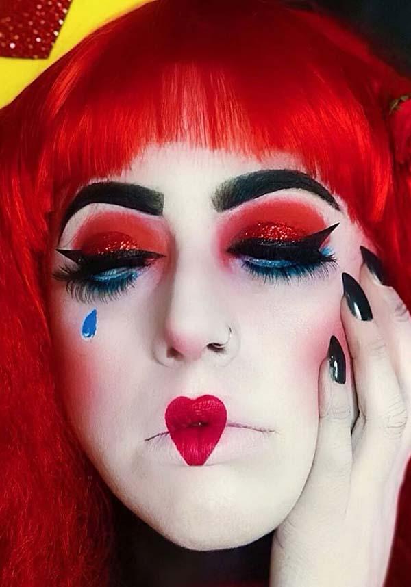 Paradise Makeup AQ [Red] | FACE & BODY PAINT - Beserk - all, clickfrenzy15-2023, cosmetics, cosplay, costume, cpgstinc, cruelty free, discountapp, face paint, fp, gothic cosmetics, halloween, halloween cosmetics, halloween costume, halloween makeup, labelvegan, make up, makeup, mehron makeup, oct20, painting, R041020, red, special effects, special fx makeup, tomfoolery, vegan