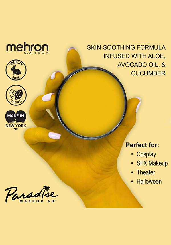 Paradise Makeup AQ [Yellow] | FACE &amp; BODY PAINT