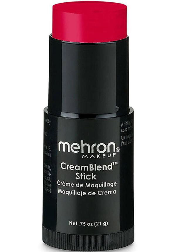 Red | CREAMBLEND STICK - Beserk - all, body, clickfrenzy15-2023, cosmetics, cosplay, cpgstinc, discountapp, face, face paint, foundation, fp, gothic, halloween, halloween cosmetics, halloween makeup, labelvegan, make up, makeup, mehron makeup, oct20, R041020, red, repriced260523, sfx, special effects, special effects makeup, special fx makeup, tomfoolery, vegan