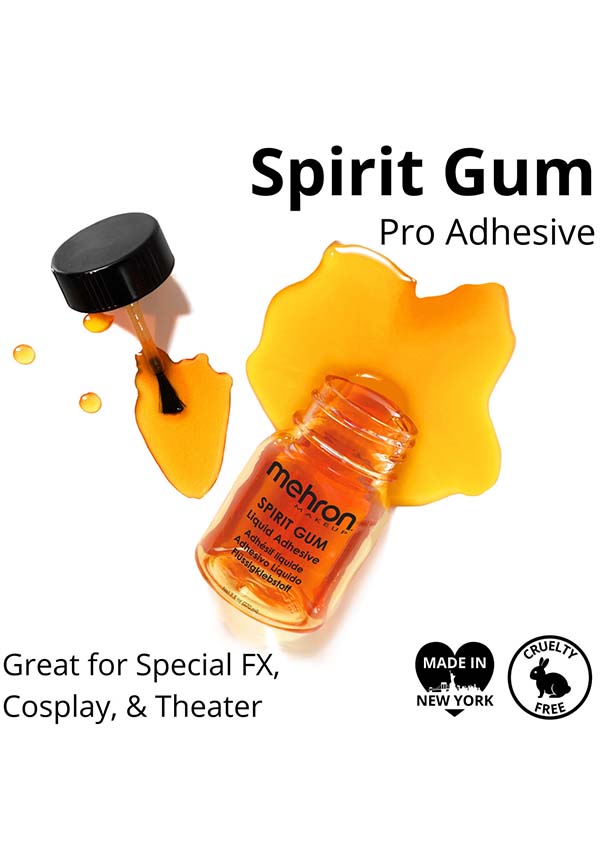 Spirit Gum [With Brush] | ADHESIVE [30ml]