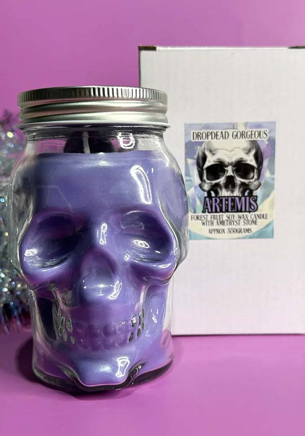 Artemis Forest Fruit | SKULL JAR CANDLE
