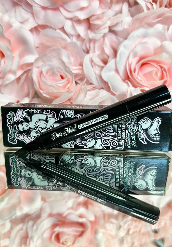 Purrmaid [Black] | EYELINER STAMP
